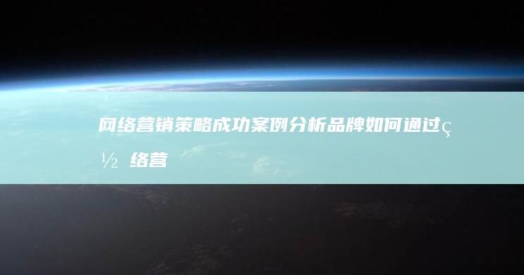 网络营销策略成功案例分析：品牌如何通过网络营销实现快速增长